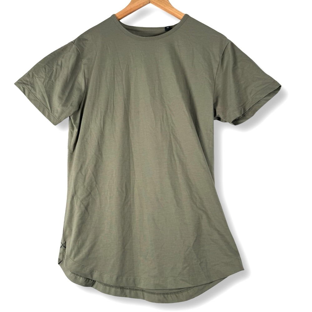 Cuts Pycro Pro Mens Soft Curve Hem Tshirt Shirt Sz M Medium - Picture 1 of 5
